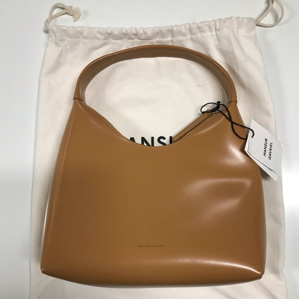 NWT Mansur Gavriel Candy Bag in Camel